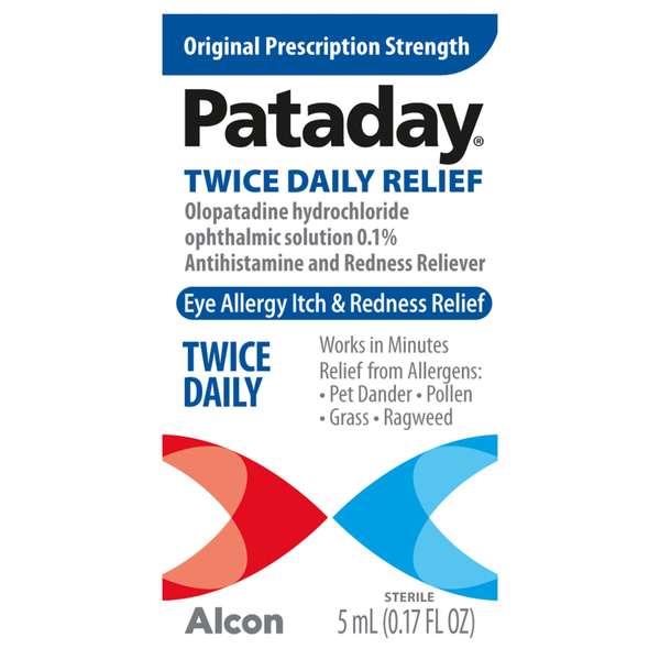 Pataday Twice Daily Relief Eye Allergy Itch & Redness Relief