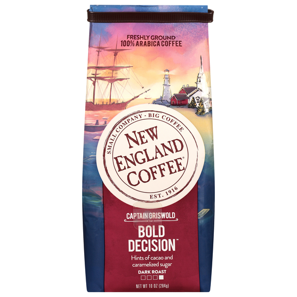 New England Coffee Bold Decision Dark Roast Ground Coffee
