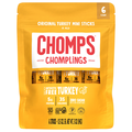 Chomps Chomplings Zero Sugar Original Mild Turkey Mini Meat Sticks - 6 ct