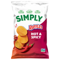Simply Ruffles Hot & Spicy Potato Chips