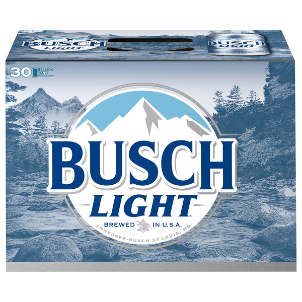 Busch Light Beer - 30 pk