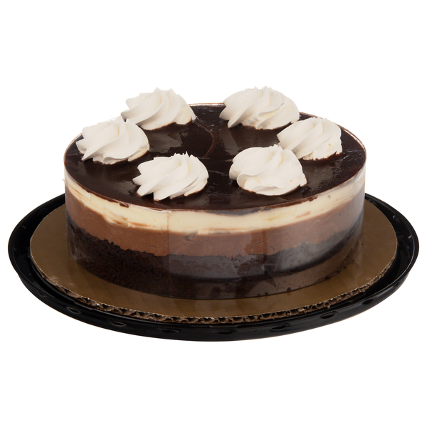 Hannaford Bakery White Chocolate Mousse Cake 7 inch