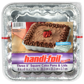 Handi-Foil ECO-Foil Square Cake Pans & Lids 8 Inch