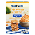 Food Lion Original Thin Whole Grain Wheat Crackers