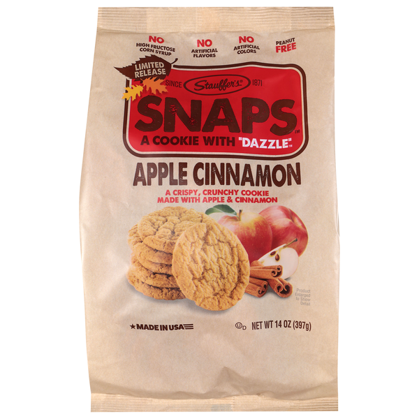 Stauffer's SNAPS Apple Cinnamon Cookies
