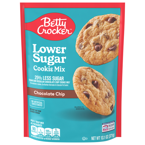 Betty Crocker Lower Sugar Chocolate Chip Cookie Mix