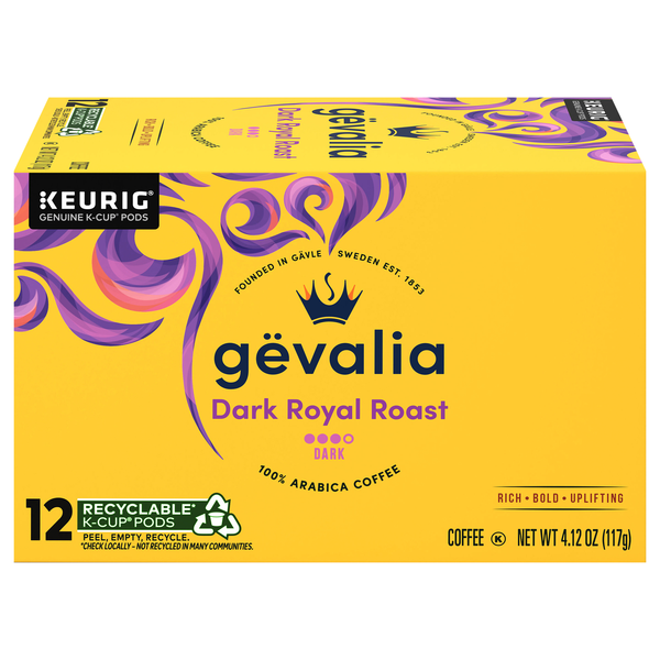 Gevalia Dark Royal Roast K-Cup Coffee Pods