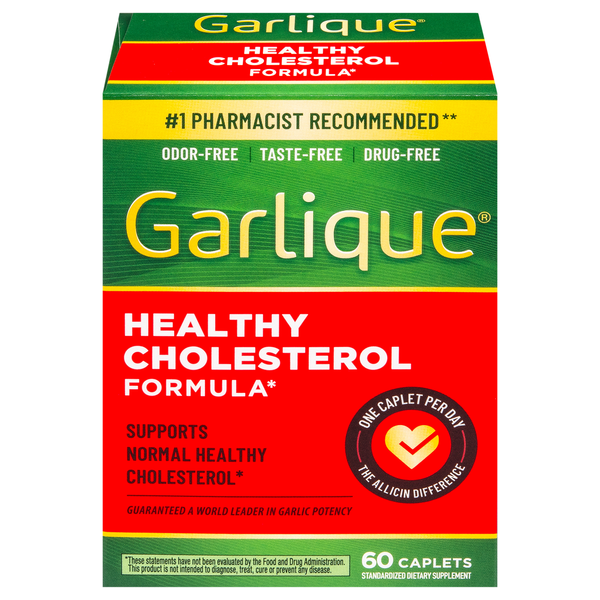 Garlique Cholesterol's Natural Enemy Caplets