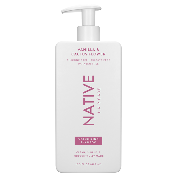 Native Hair Care Volumizing Vanilla & Cactus Flower Shampoo