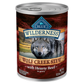 Blue Buffalo Wilderness Natural High Protein Wolf Creek Beef Stew Dog Food