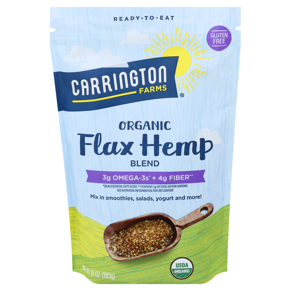 Carrington Farms Flax Hemp Blend Gluten Free Organic