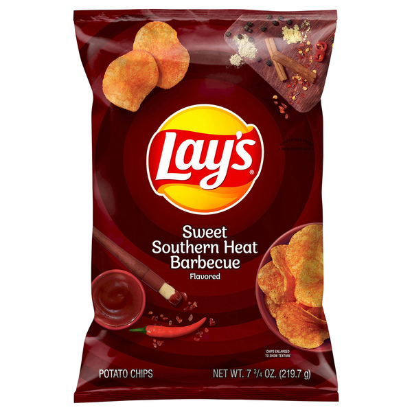 Save on Lay's Sweet Southern Heat Barbecue Potato Chips Order Online ...