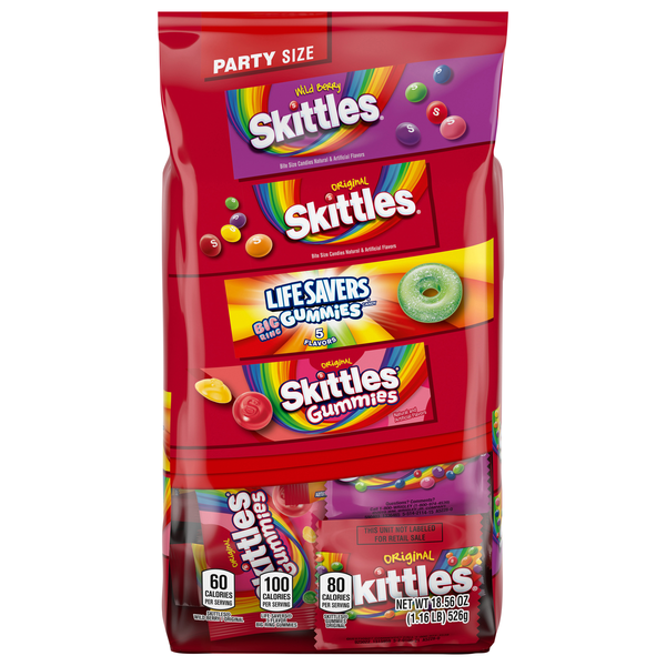 Mars Wrigley Assorted Chewy Candy Party Size