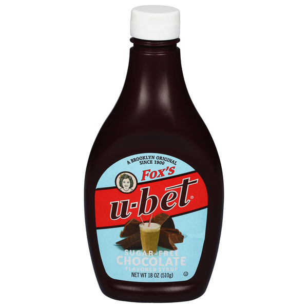 Fox's U-Bet Sugar Free Chocolate Flavored Syrup