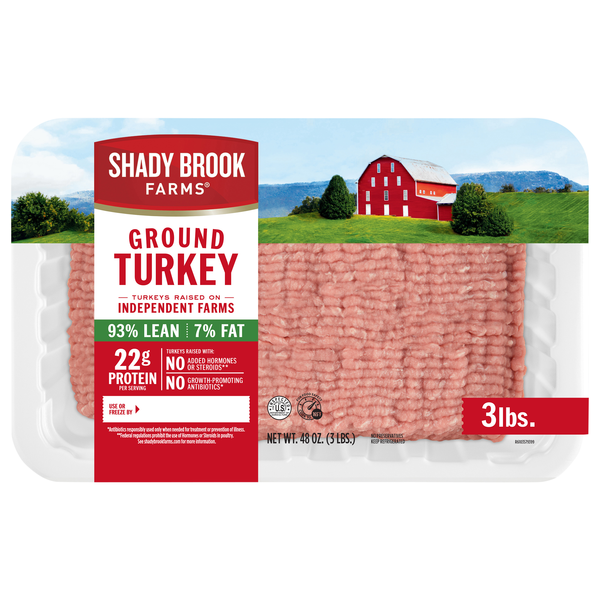 Shady Brook Farms Ground Turkey 93% Lean