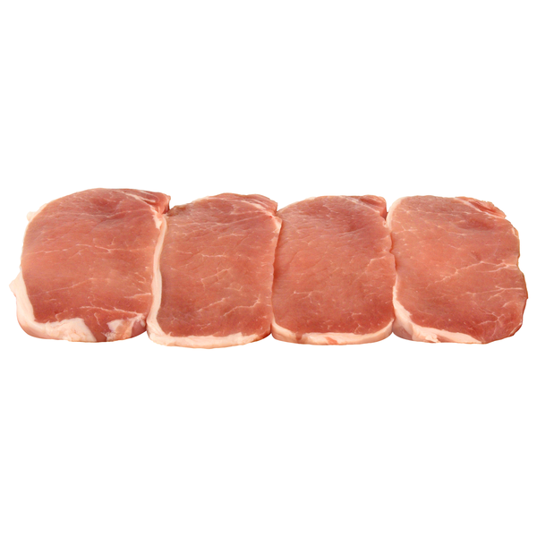 Hannaford All Natural Boneless Center Cut Pork Chops Fresh