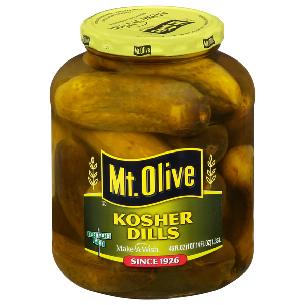 Mt. Olive Whole Kosher Dill Pickles