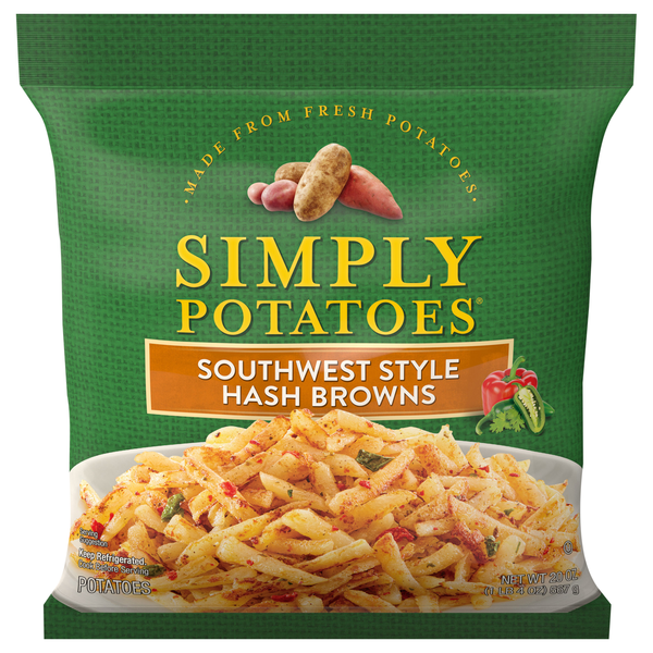 Simply Potatoes Southwest Style Hash Browns Refrigerated