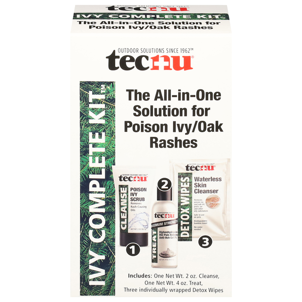 Tecnu Ivy Complete Kit for Poison Ivy & Oak