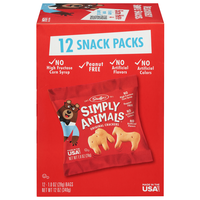 Stauffer's Simply Animals Original Crackers - 12 ct