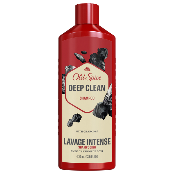 Old Spice Men's Build Up Removing Volcano Shampoo