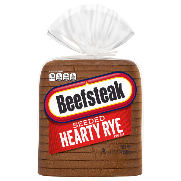 Beefsteak Seeded Hearty Rye Sliced Bread