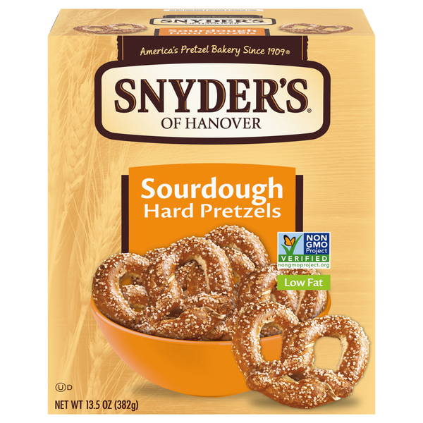 Snyder's of Hanover Low Fat Sourdough Hard Pretzels