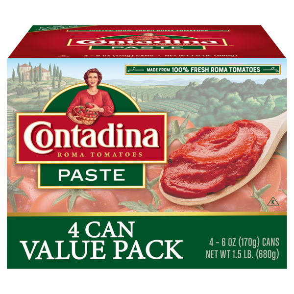 Contadina Roma Tomato Paste Value Pack - 4 ct