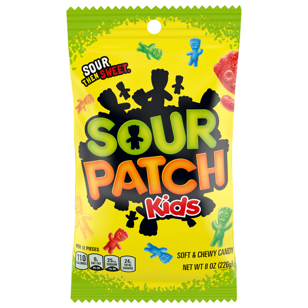 Sour Patch Kids Sour Then Sweet Soft & Chewy Candy