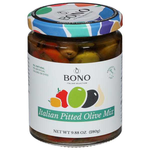 Bono Imported Italian Pitted Olive Mix