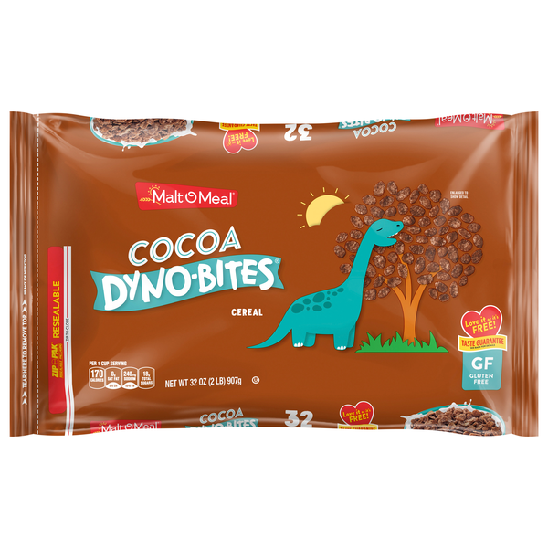 Malt-O-Meal Gluten Free Cocoa Dyno-Bites Cereal Super Size
