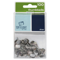 Top Flight Silver Thumbtacks