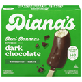 Diana's Dark Chocolate Frozen Bananas - 4 ct