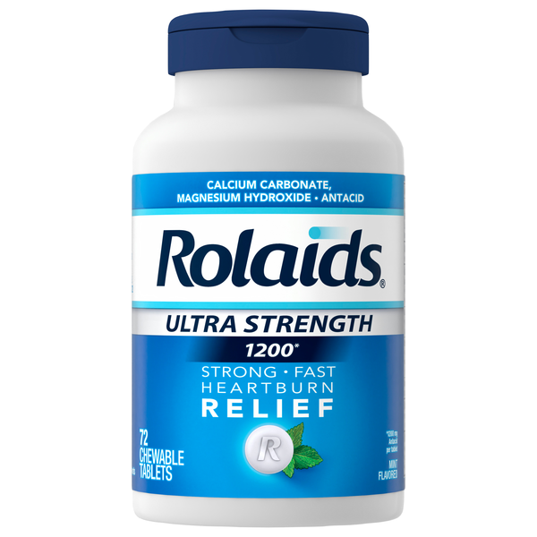 Rolaids Ultra Strength Heartburn Relief Chewable Tablets