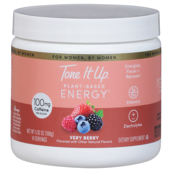 Save on Tone It Up PlantBased Energy Mix Very Berry Flavored Order