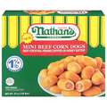 Nathan's Famous Mini Beef Corn Dogs Frozen