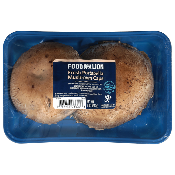 Food Lion Fresh Portabella Mushroom Caps