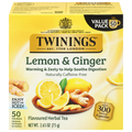 Twinings Caffeine Free Lemon & Ginger Herbal Tea Bags