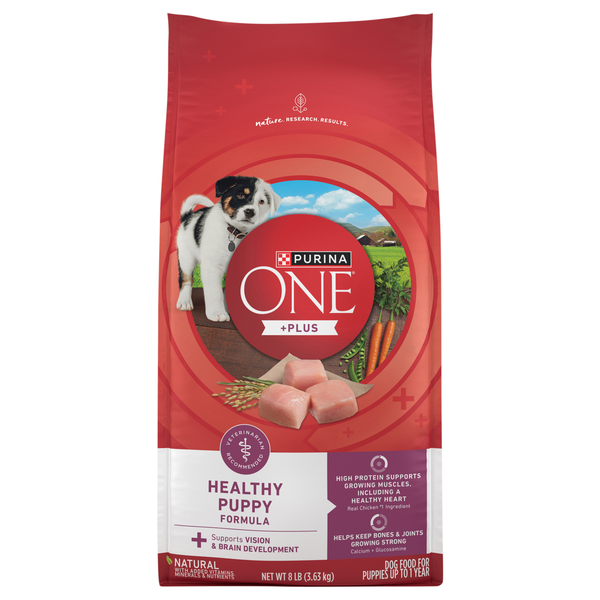 Purina ONE +Plus Healthy Puppy Formula Dry Dog Food