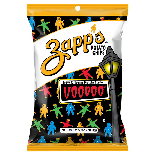 Zapp's Voodoo New Orleans Kettle Style Potato Chips