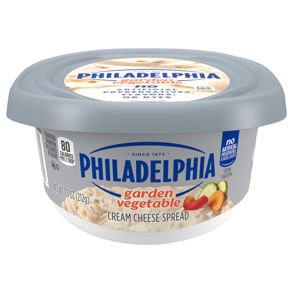 Philadelphia Garden Vegetable Cream Cheese Spread