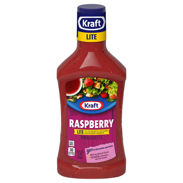 Kraft Lite Raspberry Vinaigrette Dressing