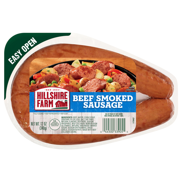 Hillshire Farm Beef Smoked Sausage Rope