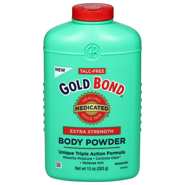 Gold Bond Medicated Body Powder Extra Strength Talc-Free