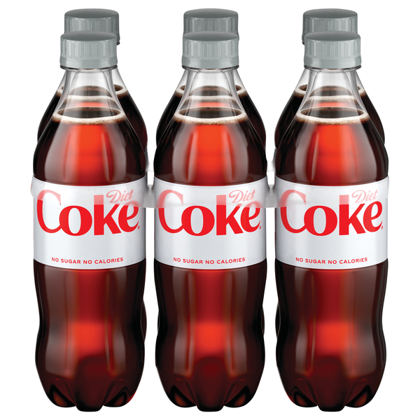 Diet Coke Cola Soda - 6 pk