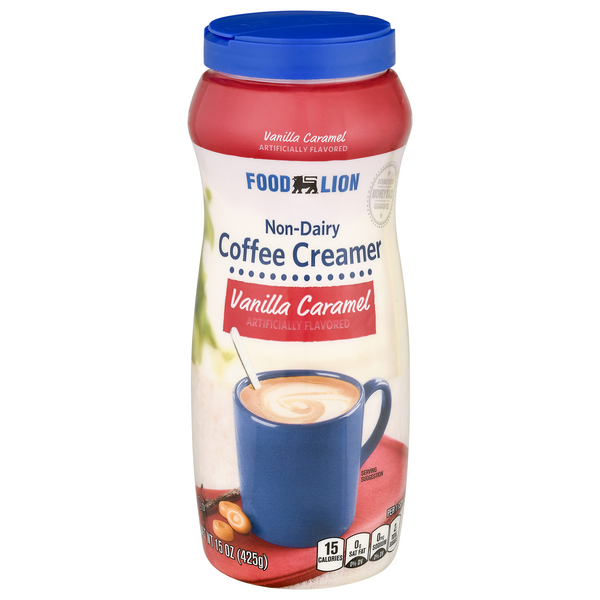 Save on Food Lion Powdered Coffee Creamer NonDairy Vanilla Caramel