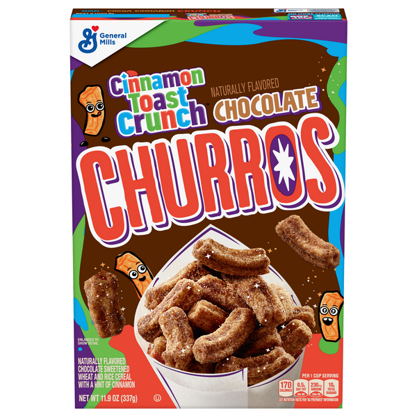Save on Cinnamon Toast Crunch Churros Cereal Chocolate Order Online