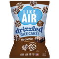 Like Air Vegan Gluten Free Brownie Drizzled Rice Cakes