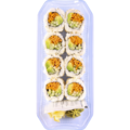 Hissho Sushi Veggie Roll - 8 ct (Avail. 11am - 7pm)