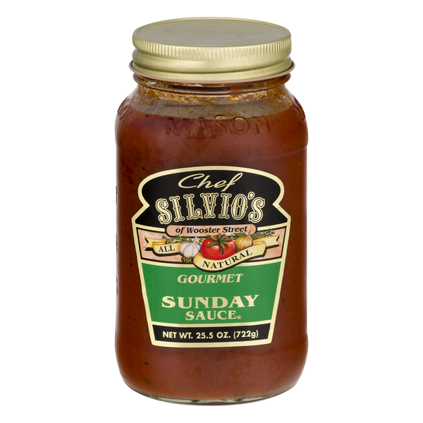 Chef Silvio's All Natural Gourmet Sunday Pasta Sauce